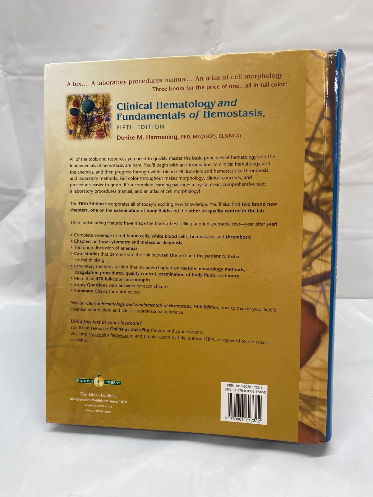 Clinical Hematology and Fundamentals of Hemostasis by Denise M. Harmening