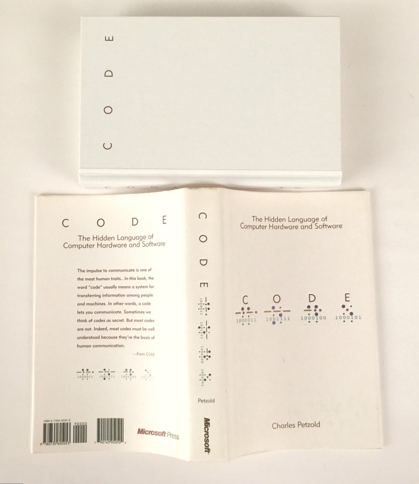 Code: The Hidden Language of Computer Hardware and Software – hardcover Petz…