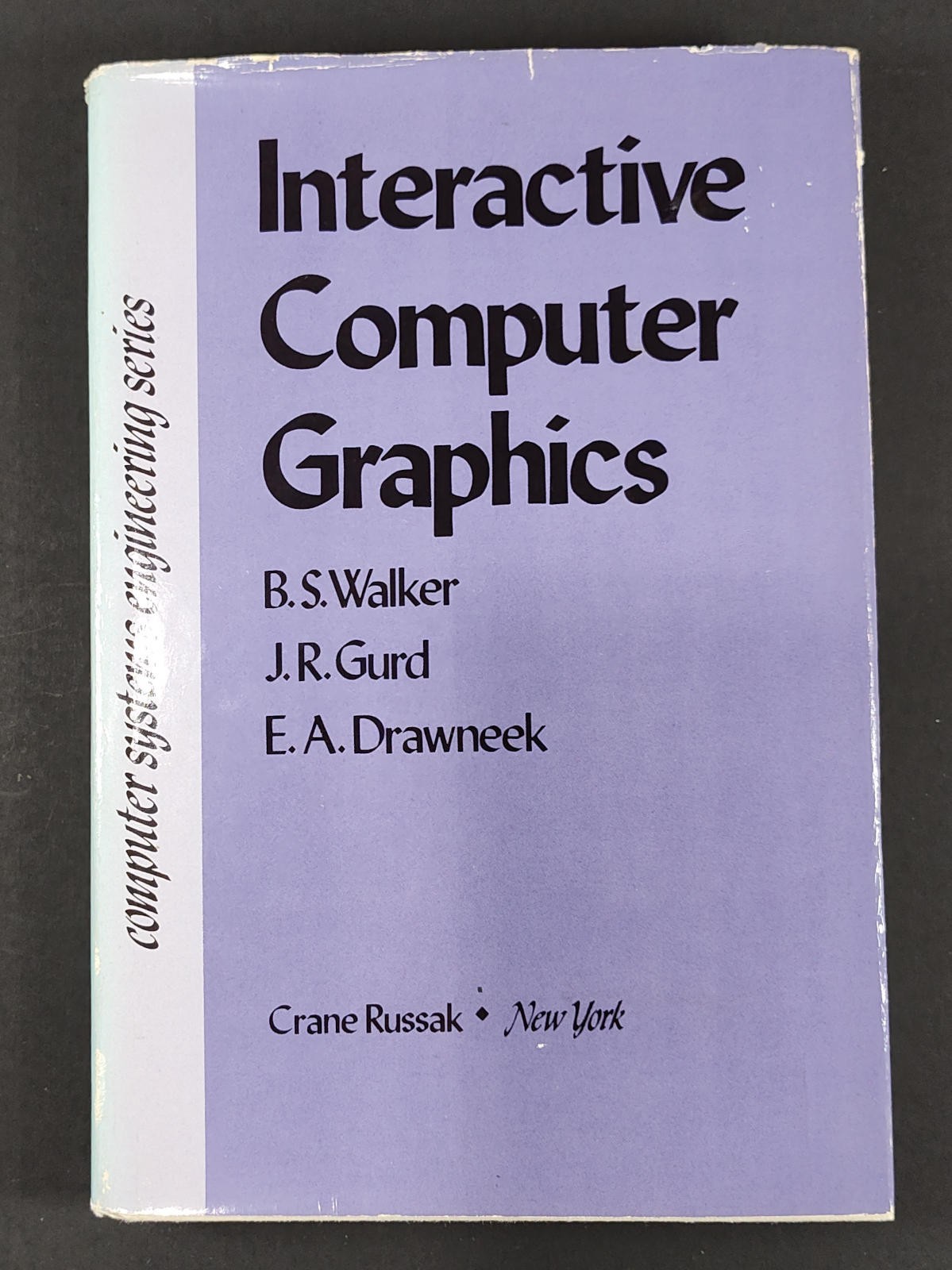 Interactive Computer Graphics 1975 Walker Gurd Drawneek Rare Early Computer Book