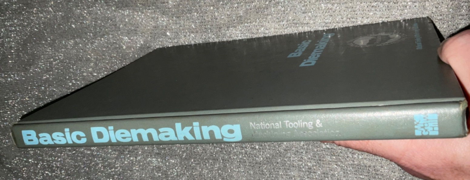 1963 Basic Diemaking Hardcover Book – McGraw Hill See Pics